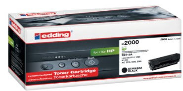 edding Toner EDD-2000 - Schwarz - Reichweite 2000 Seiten - Ersetzt HP 12A (Q2612A)
