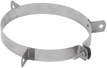 Opsinox Edelstahlschornstein 150 mm Abspannschelle SKB Edelstahl 1015034