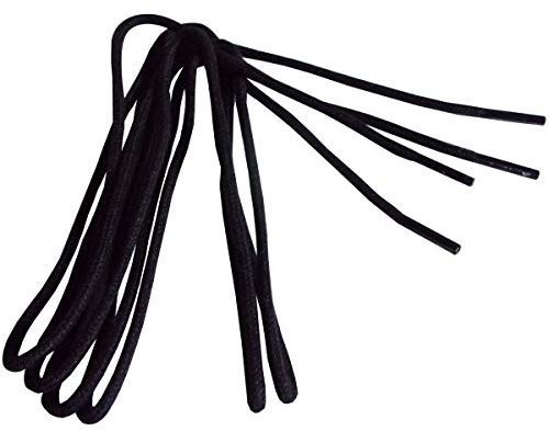 Saphir Medaille d'Or Lacets Chaussures Noirs Fins - 90cm