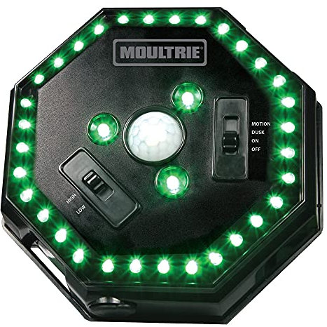 Moultrie Feeder Hog Light | 35 LED | Interruttore a 4 vie | Si attacca alla maggior parte degli alimentatori MOU
