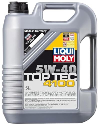 LIQUI MOLY Top Tec 4100 5W-40 | 5 L | Tecnología de síntesis Aceite de motor | 9511