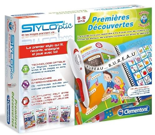 Clementoni - stylo'ptic premières découvertes 3-5 Ans