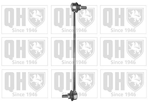 Quinton Hazell Stabiliser Link - QLS3517S - Single Bar Fits Front Axle Left or Right - Original Equipment OEM Quality Direct Fit Replacement - Length: 380mm - Finish: Powder-Coated
