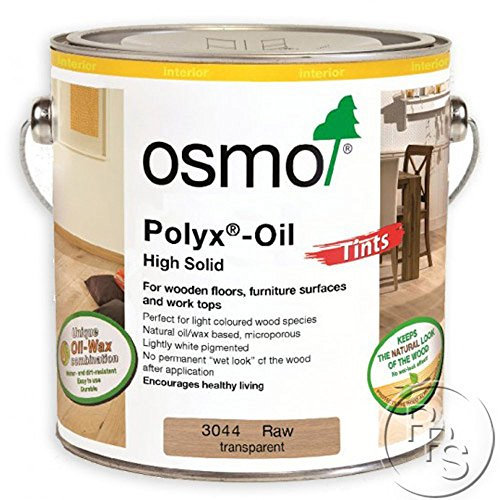 Osmo 3044 2.5 litres Polyx Oil Natural Transparent - Raw