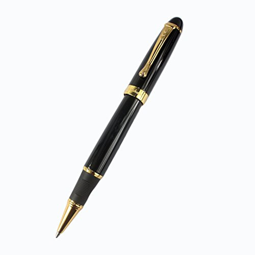 Gullor Advanced Tintenroller Jinhao X450 schwarz mit goldenen