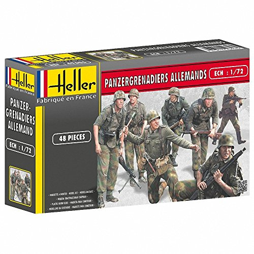 Heller 49606 Panzergrenadiers Allemands Plastic Model Kit, 1:72 Scale