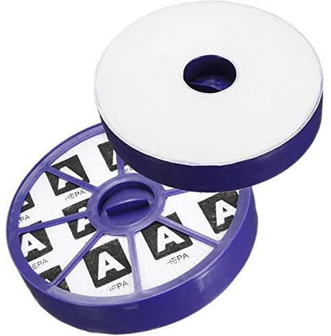Dyson Lot de 2 Filtre pour Compatible Europart Dyson DC19/20/21, White
