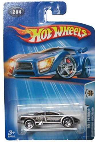 Hot Wheels 2004 Roll Patrol Lamborghini Murcielago - City of Wheels Police Enforcer Car #204 Pr5 by Hot Wheels