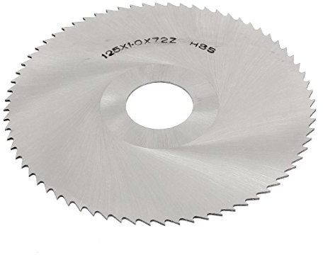 sourcingmap Circulaire HSS pour scie à tenons 27 mm et diamètre du trou 1 mm - 72 dents