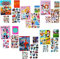 alles-meine.de GmbH Sticker & Stickeralbum - Mädchen Motiv - incl. Name - Stickerbuch - Aufkleber - Minnie Maus/Playhouse/Princess/Winnie The Pooh - Stickerheft Blanco ..