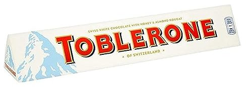 Toblerone Chocolat Blanc maxi-barre 360grs
