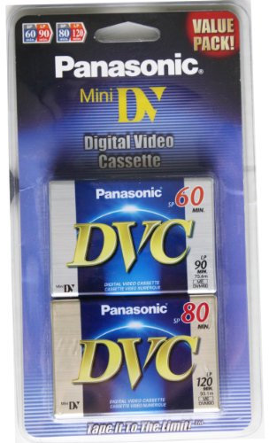Panasonic Mini Digital Video Cassette - Value Pack!