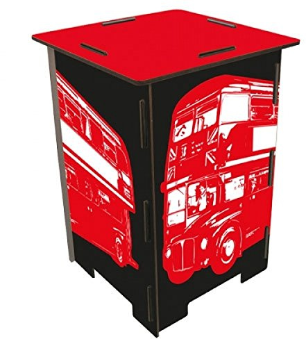 Photohocker Doppeldecker Bus Sitzhocker Werkhaus