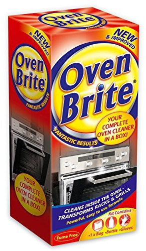 6 x horno Brite – 500 ml – incluye bolsa de botella y guantes – Completo limpiador de horno