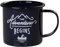 Gentlemen's Hardware Sportsman's Outdoor Camping Emaille-Tasse, 1 EA, Marineblau