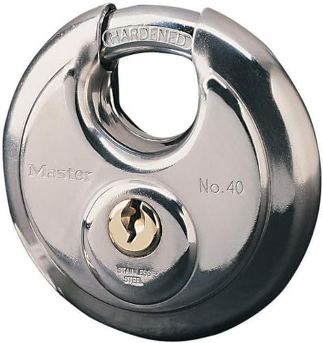 Master Lock Disc Schloss Edelstahl 40EURD