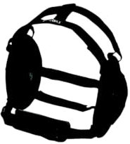 ASICS Jr. Gel Headgear, Black, One Size