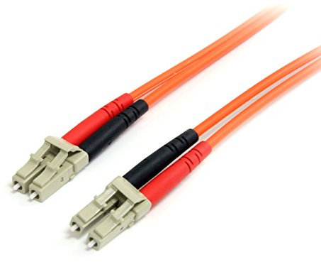 StarTech FIBLCLC5 - Cable de red multimodo dúplex fibra óptica, 5 m