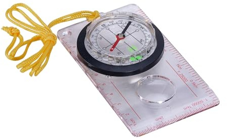 Mil-Tec Map Compass-15798000 Map Compass Schwarz Einheitsgröße