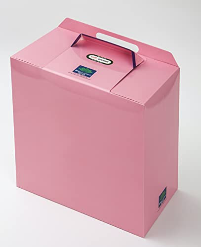 Pink Disposable Sanitary Bins - 4 Pack of Brilliant Bins: Award Winning, Low Cost, No Contracts
