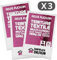 Set aus 3 Textilfarben - Rosa Fuchsia - Universal Textilfarbe für Kleidung und natürliche Stoffe