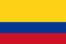 Qualitäts Fahne Flagge Kolumbien 90 x 150 cm mit verstärktem Hissband
