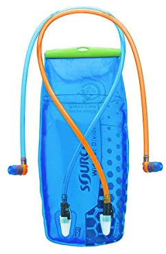 Source Widepac D|Vide Trinkblase, blau, 3 Liter
