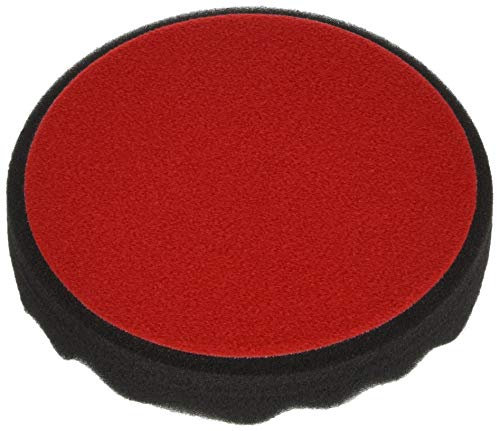 ALCLEAR 5613530F Finishpad gegen Hologramme, 2er Set, Auto Polierschwämme, gewaffelt, Durchmesser: 135x25 mm, anthrazit, Polierpad polieren Pad Schwamm Polierschaum f. Poliermaschine