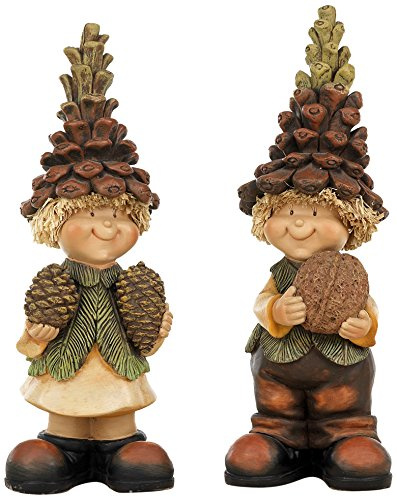 Sunny Toys 12663 Poly Tannenzapfen Wichtel Circa 30 cm, 2 Fach Sortiert