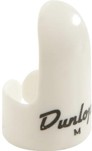 Dunlop White Medium Fingerpicks - 12 Pack