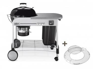 Weber 1431504 Performer Premium Gourmet Barbecue à Charbon Noir 57 cm