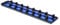 Ernst Manufacturing 19-Inch Socket Boss 2-Rail 3/4-Inch-Drive Socket Organizer, Blue (8459)