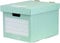 Bankers Box Storage Box, Pack of 4, Green and White