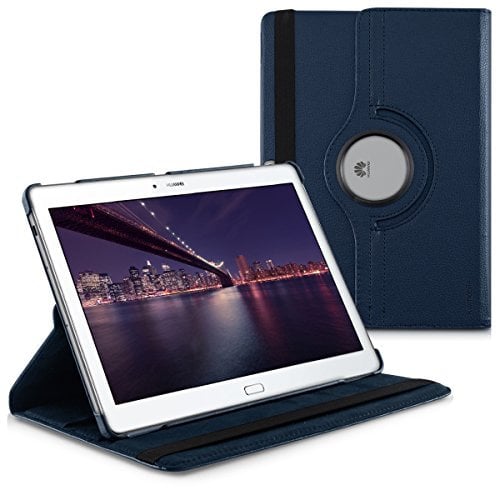 kwmobile Cover Compatibile con Huawei MediaPad M2 10.0 - Custodia Cover per Tablet Rotazione 360° Stand Similpelle - Protezione Tab Pad