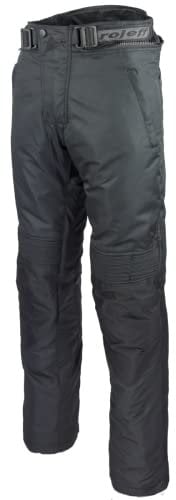 Roleff Pantalón de Motorista Racewear, Negro, S