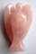Engel Schutzengel Rosenquarz 7 cm