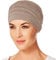 Christine Headwear Damen Christine Headwear Yumuşak Bambu Türban, Kahverengi Yoga turban, Beige, 55-61 EU