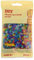 Hama Perlen 207-54 Bügelperlen Beutel mit ca. 1.000 bunten Midi Bastelperlen mit Durchmesser 5 mm im Glitter Mix, kreativer Bastelspaß für Groß und Klein
