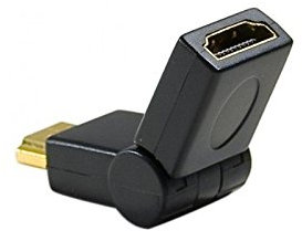 Dexlan Adaptateur articule pour écran HDMI M/F