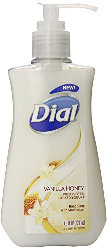 Dial Liquid Hand Soap, Vanilla Honey With Protein Packed Yogurt, 7.5 Ounce by Dial