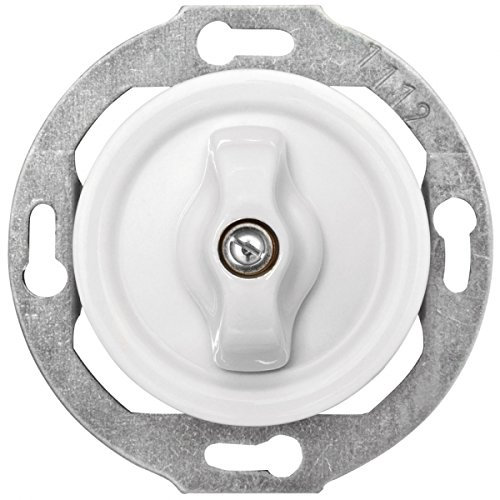 THPG Kombi-UP-Dreh-Aus/Wechsel-Schaltereinsatz, 10A/250V, Porzel
