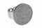 Miniblings 10 Pfennig DDR Anello Centesimo Nostalgia retrò Moneta Martello Falce Nuovo - Anello barretta dei monili I Fatto a Mano movente Ho Formato Una Regolabile