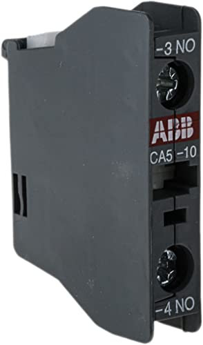 ABB Hilfskontaktblock 1-polig, 1 Schließer Frontmontage mit Schraubanschluss Anschluss 6 A, 24 V ac