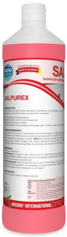 Arcora 01155 Salpurex Radikaler Sanitärgrundreiniger auf Salzsäurebasis, 1 L