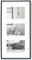 walther design Bilderrahmen schwarz 3x 10x15 cm Galerie mit Passepartout, Galeria Kunststoffrahmen KB315S