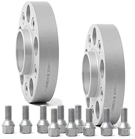 Spurverbreiterung TRAK+ Spurverbreiterungen/TRAK+ Wheel Spacers Hinten von H&R 40 mm (40556653) Distanzscheibe Räder, Silber