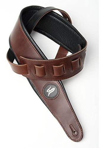 Fame Gitarrengurt 853, Braun, Geeignet für Bässe