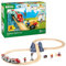 Brio World - 33773 - Circuit en 8 Voyageurs - Coffret complet de 26 pièces avec tunnel et pont - Circuit de train en bois - Jouet mixte à partir de 3 ans