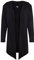 Urban Classics Herren Long Hooded Open Edge Cardigan Strickjacke, Schwarz, XXL