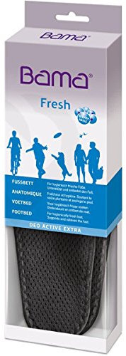 Bama S.C. Johnson Unisex-Erwachsene Deo Active Extra Einlegesohle, Schwarz, 37 EU